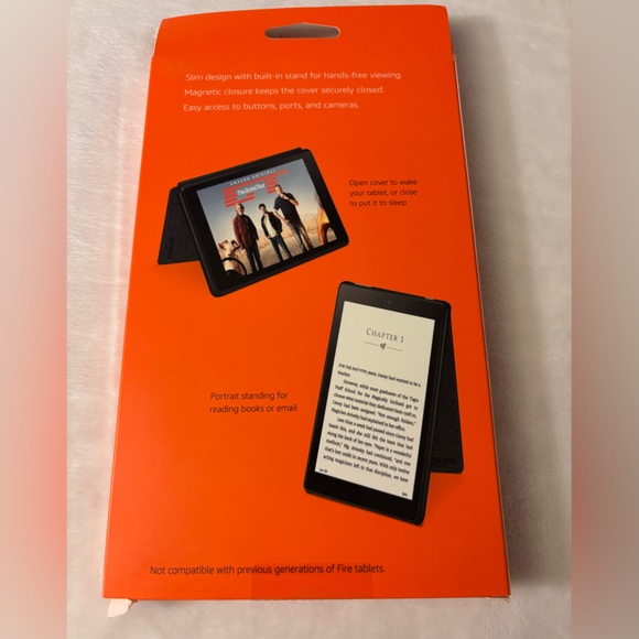 Amazon Fire HD 8 Cover - Black - Picture 2 of 11